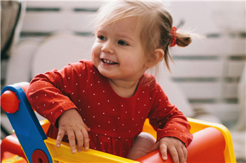 Happy toddler