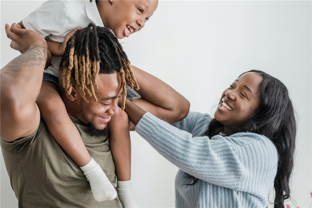 parents and toddler