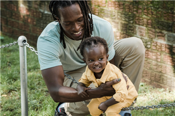 Dad and Toddler