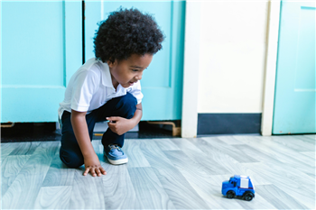 Boy with Car